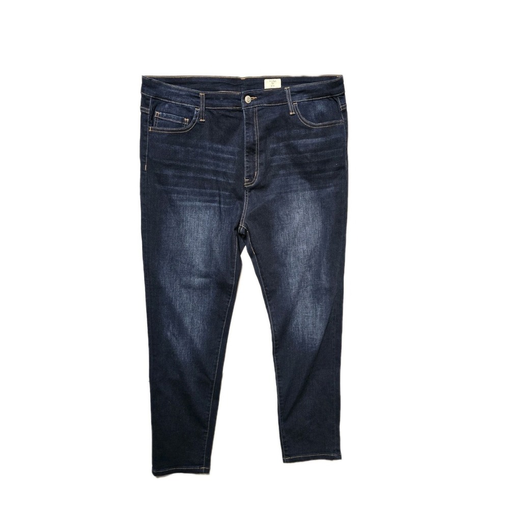 bridge‎ by gly jeans 34  Dark Blue Curvy Ankle Skinny Hi-rise